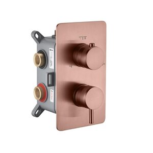 Изображение товара Смеситель для душа Boheme Cell 135-3-CB, цвет медь брашированная