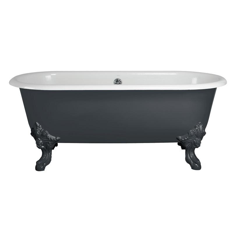 Изображение товара Чугунная отдельностоящая ванна Jacob Delafon Cleo E29014-MGB, 175 х 80 см, с антискользящим покрытием, цвет антрацит матовый Изображение товара Чугунная отдельностоящая ванна Jacob Delafon Cleo E29014-MGB, 175 х 80 см, с антискользящим покрытием, цвет антрацит матовый