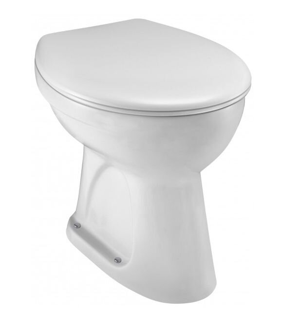 Изображение товара Приставной унитаз Jacob Delafon Collectivite E1639-00, безободковый, белый