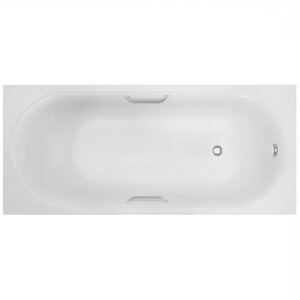 Изображение товара Ванна из литьевого мрамора Delice Dolce DLR330058R-G, 170 х 70 см, ручки хром, цвет белый
