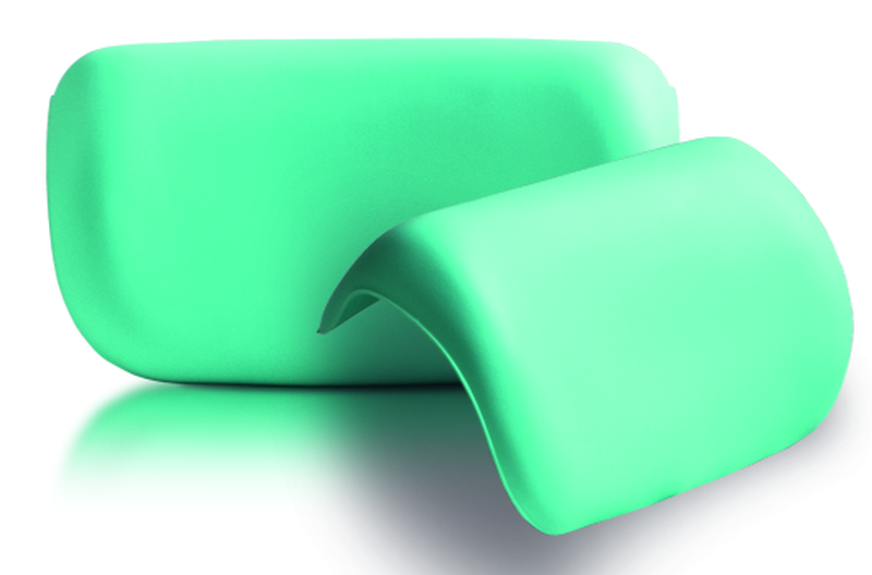 Изображение товара Подголовник для ванны 1MarKa Comfort из пенополиуретана, зеленый