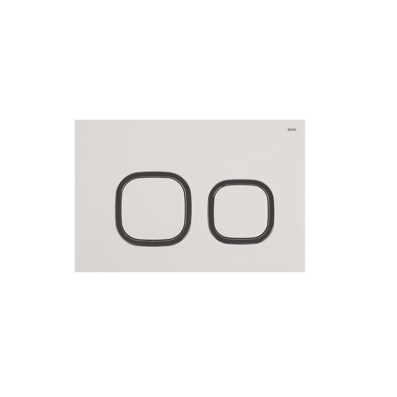Изображение товара Клавиша смыва Iddis Unifix 004, UNIS4MWi77, универсальная, цвет белый матовый