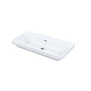 Изображение товара Раковина Iddis Optima Home 0171000i28, 100 см, цвет белый Изображение товара Раковина Iddis Optima Home 0171000i28, 100 см, цвет белый
