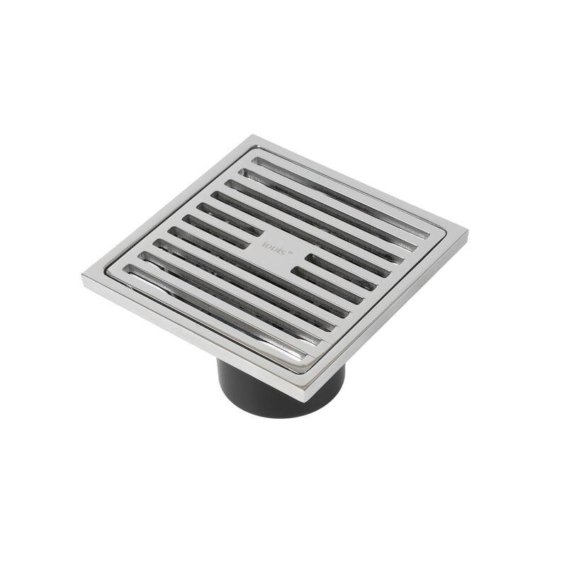 Изображение товара Душевой трап Iddis Perfex 980CV10SB3DDZ, 100 x 100 мм, с решеткой, цвет хром матовый