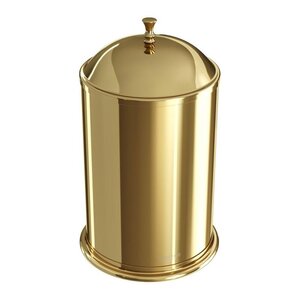 Изображение товара Ведро для мусора Boheme 10915-G, 7 л, золото