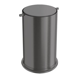 Изображение товара Ведро для мусора Boheme 10916-GM, 7 л, цвет графит Gun Metal
