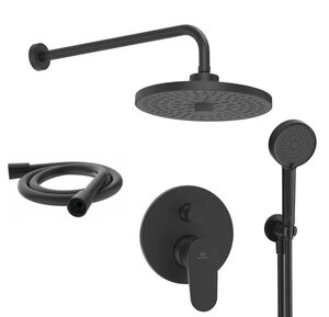 Изображение товара Душевая система Ideal Standard Ceraflex 260 BD828XG, цвет черный матовый