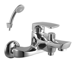 Изображение товара Смеситель для ванны и душа Lemark Plus Shape LM1712C, с душевым гарнитуром, хром