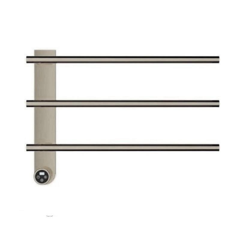Изображение товара Полотенцесушитель электрический Aquame AQM3113BN, ширина 52 см, высота 42 см, диммер слева, цвет никель шлифованный Изображение товара Полотенцесушитель электрический Aquame AQM3113BN, ширина 52 см, высота 42 см, диммер слева, цвет никель шлифованный