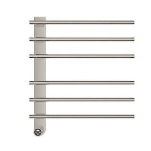 Изображение товара Полотенцесушитель электрический Aquame AQM3116BN, ширина 52 см, высота 61 см, диммер слева, цвет никель шлифованный