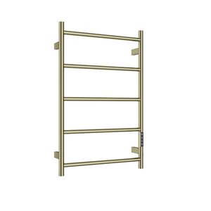 Изображение товара Полотенцесушитель электрический Aquame AQM3125BG, ширина 47 см, высота 74 см, диммер справа, цвет золото брашированное