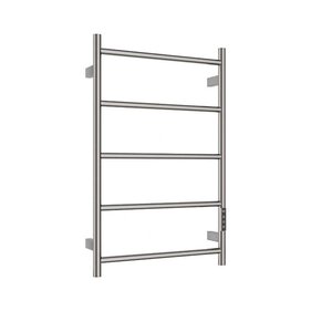 Изображение товара Полотенцесушитель электрический Aquame AQM3125BN, ширина 47 см, высота 74 см, диммер справа, цвет никель шлифованный