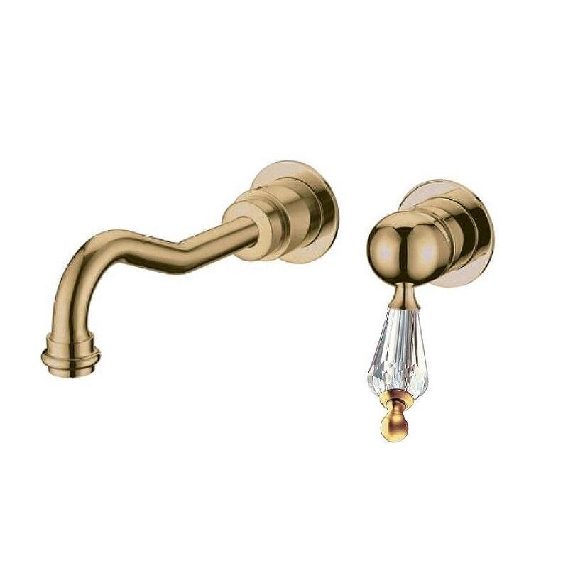 Изображение товара Смеситель Boheme Ripresa 307-SW бронза с Swarovski, встроенный, однорычажный, Италия