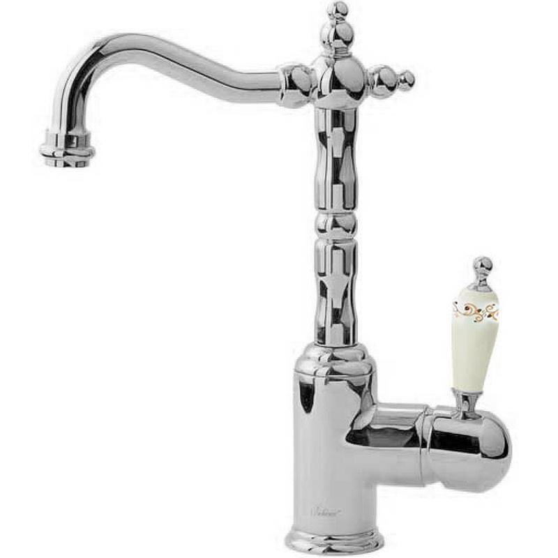 Изображение товара Смеситель для раковины Boheme Tradizionale 262-PR, хром, ручка керамика Provanse