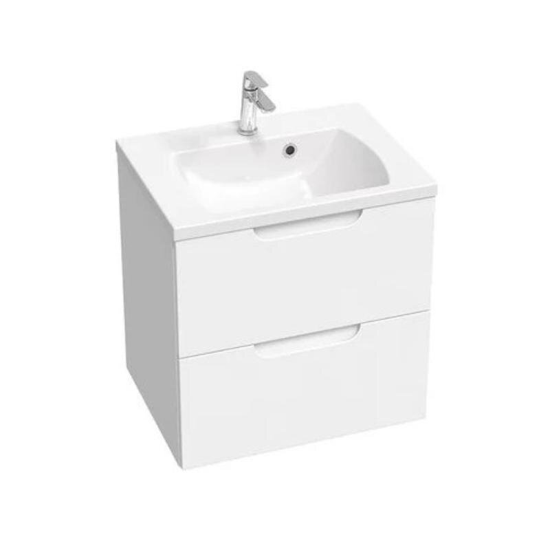 Изображение товара Тумба с раковиной Ravak Classic 70508071, 60 см, подвесная, цвет белый Изображение товара Тумба с раковиной Ravak Classic 70508071, 60 см, подвесная, цвет белый