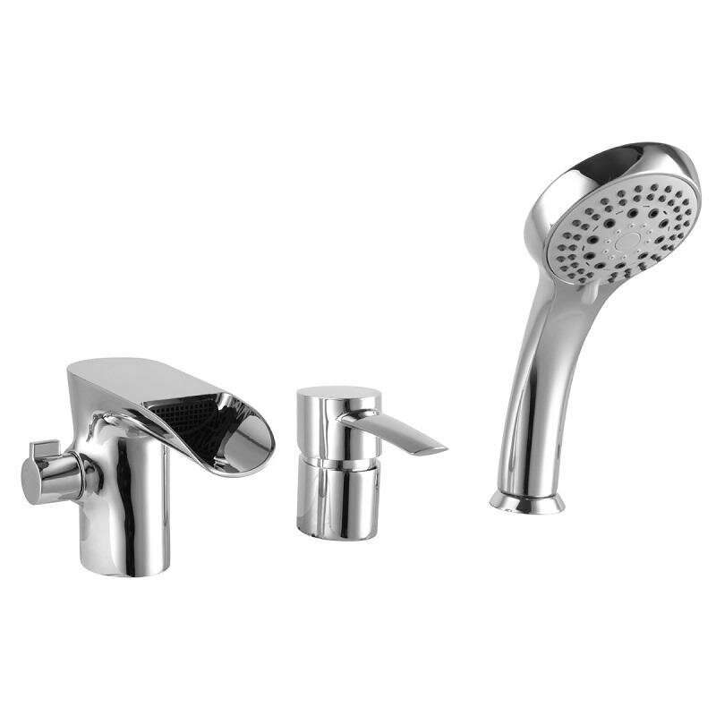 Изображение товара Смеситель на борт ванны Lemark Atlantiss LM3245C, хром