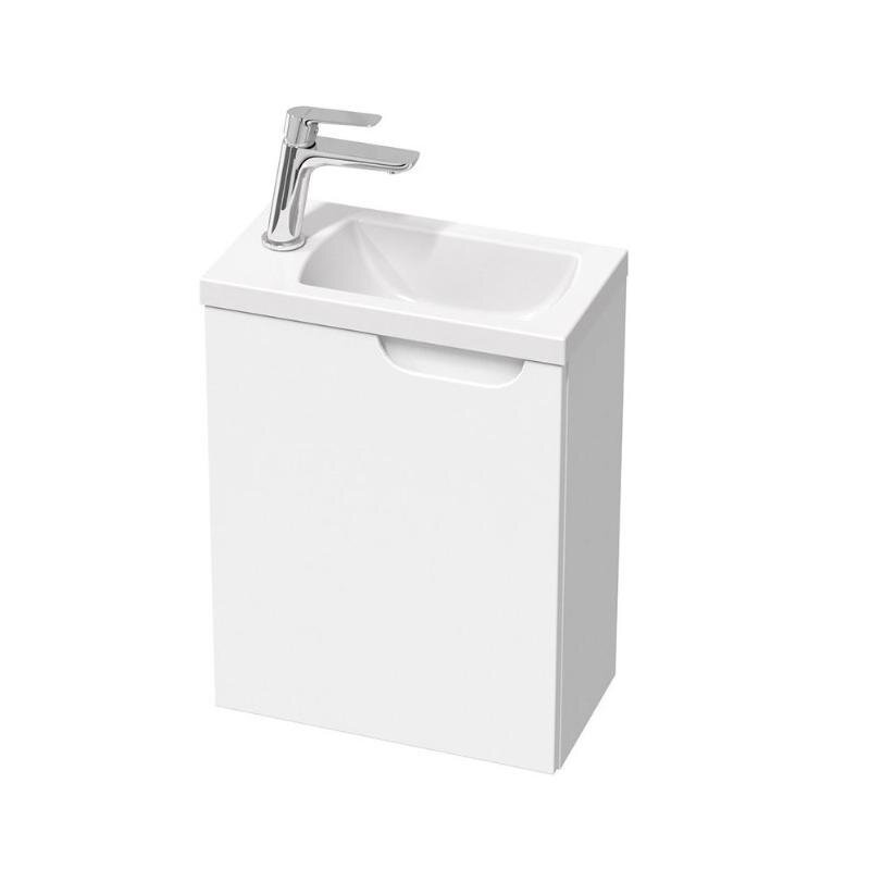 Изображение товара Тумба с раковиной Ravak Classic 70508061/70508060, 40 см, подвесная, цвет белый, левая/правая Изображение товара Тумба с раковиной Ravak Classic 70508061/70508060, 40 см, подвесная, цвет белый, левая/правая