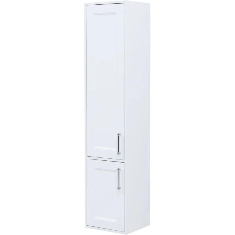 Изображение товара Шкаф-пенал Aquanet Бостон New 00306371, 35 см, подвесной, цвет белый сатин, левый