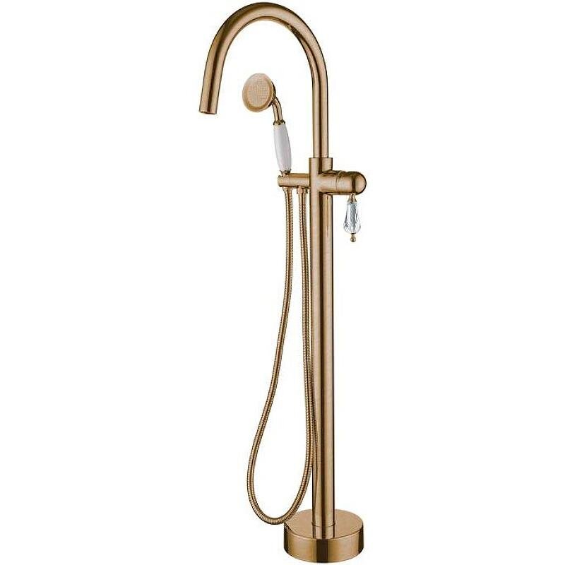 Изображение товара Смеситель Boheme Medici 309-SW Напольный Бронза с кристаллами Swarovski