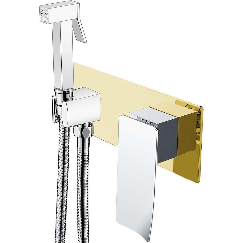 Изображение товара Гигиенический душ Boheme Q 147-GCR .2 (хром/золото) с скрытым монтажом