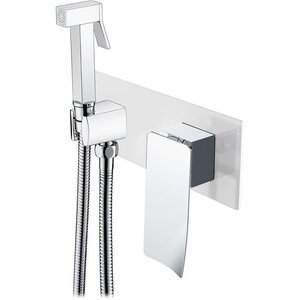 Изображение товара Гигиенический душ Boheme Q, 147-WCR.2, со смесителем, белый/хром