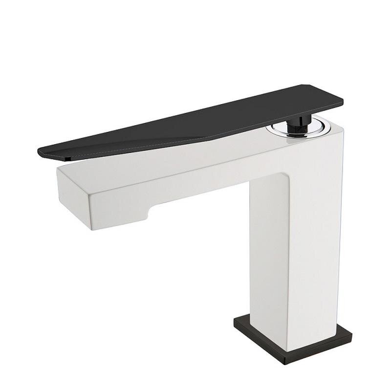 Изображение товара Смеситель Boheme 141-WB.2 для раковины, белый/черный