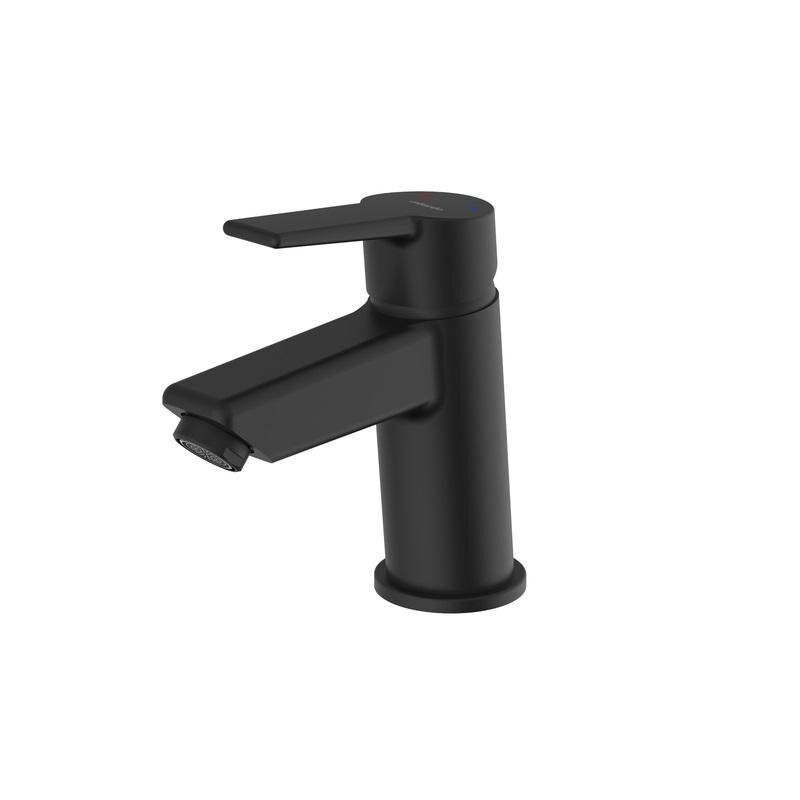 Изображение товара Смеситель для раковины Milardo Stripe STRBL00M01, цвет черный матовый