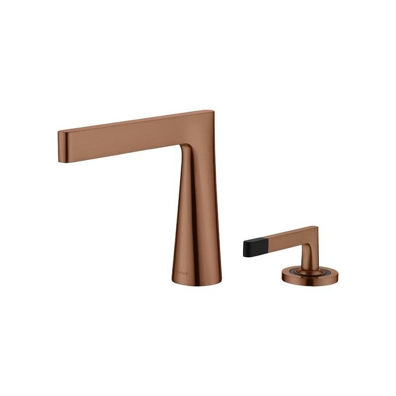 Изображение товара Смеситель для раковины Boheme Duo 161-BRB, бронза брашированная