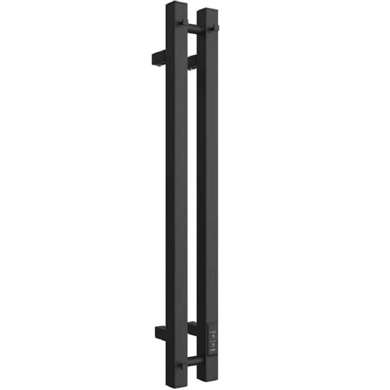 Изображение товара Полотенцесушитель Larusso Мона П2 80x11 см черный матовый с таймером