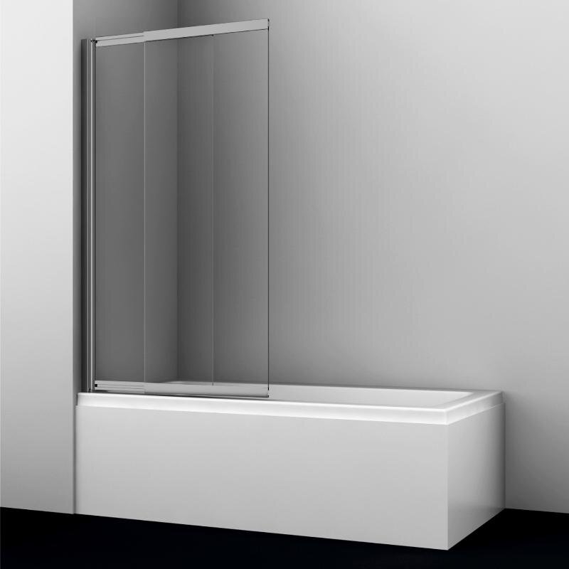 Изображение товара Шторка на ванну WasserKraft Tauber 64S02-80WS Fixed, 80 см, стекло прозрачное, профиль никель Изображение товара Шторка на ванну WasserKraft Tauber 64S02-80WS Fixed, 80 см, стекло прозрачное, профиль никель