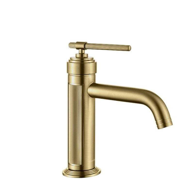 Изображение товара Смеситель Boheme 171-MG Золото матовое — для раковины, 13 см излив