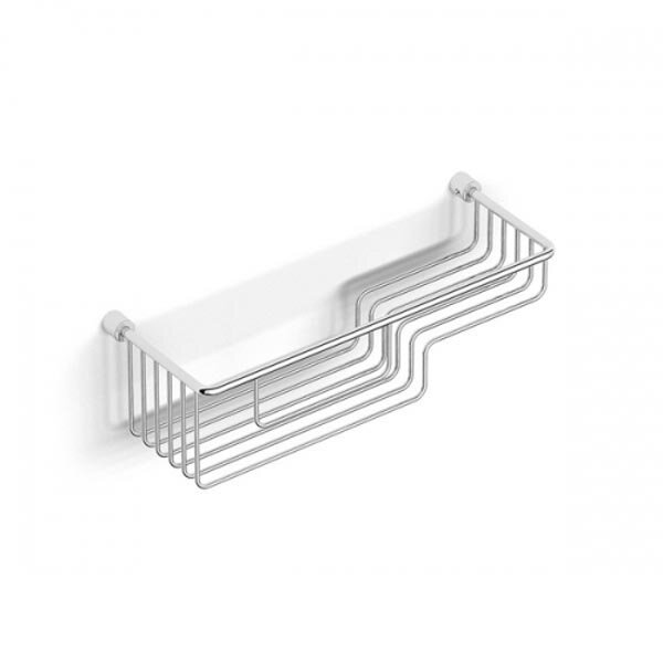 Изображение товара Полка Langberger 10560A двойная хром латунь, 41x13x10 см Изображение товара Полка Langberger 10560A двойная хром латунь, 41x13x10 см