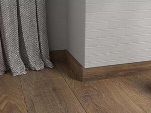 Изображение товара Плинтус Fine Floor Rich 340372, 240 x 6 см, 1978 / 2078 Дуб Катания/ Somerset Oak 52872