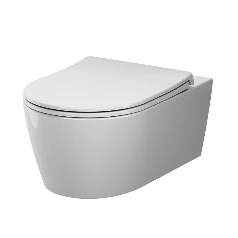 Изображение товара Унитаз подвесной Am.Pm Func Aquaspin C8F1901SC, безободковый, сиденье микролифт, цвет белый