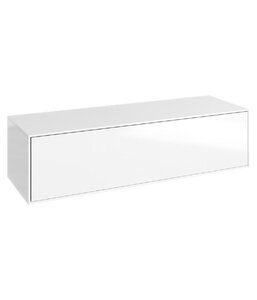 Изображение товара Подвесная тумба Aqwella Genesis GEN0312W 120 белый глянец для ванной комнаты