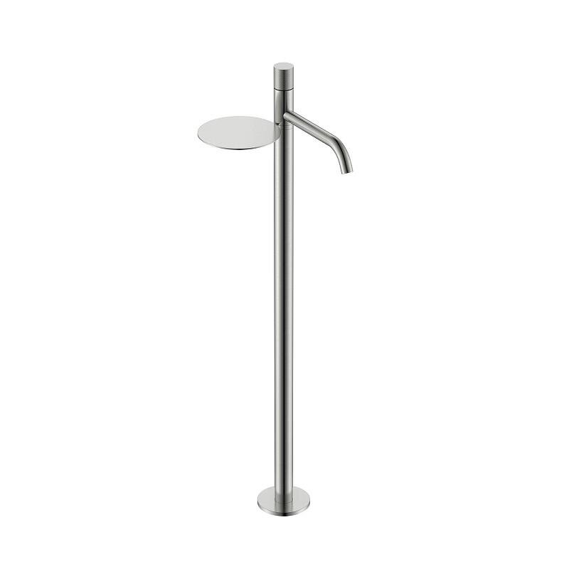 Изображение товара Смеситель для раковины Boheme Stick 120-NB.2, напольный, никель брашированный, ручка Touch Изображение товара Смеситель для раковины Boheme Stick 120-NB.2, напольный, никель брашированный, ручка Touch