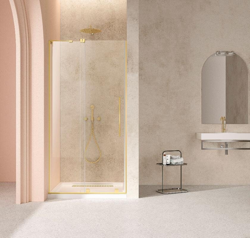 Изображение товара Душевая дверь Vincea Walk-In VDS-4WSL120CLG-L/VDS-4WSL120CLG-R 1200 мм, стекло прозрачное, профиль 