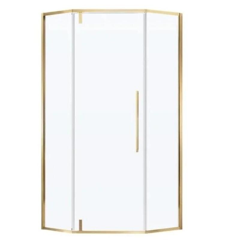 Изображение товара Душевой уголок Vincea Slim-N VSP-4SN900CLG 90x90 см, золото брашированное