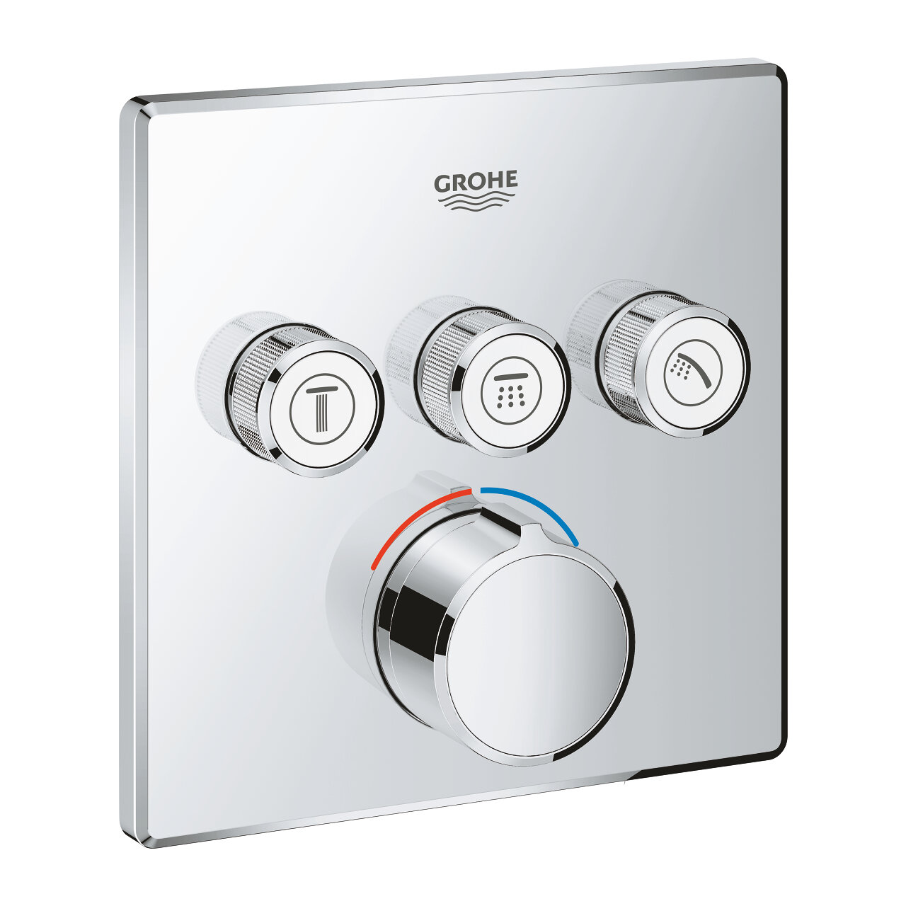 Изображение товара Смеситель для ванны и душа Grohe Grohtherm SmartControl, 29149000, хром 