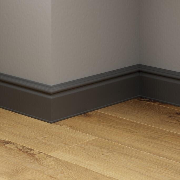 Изображение товара Плинтус Winart Ampir 90.80.002.024 Антрацит 2000×80×15 мм