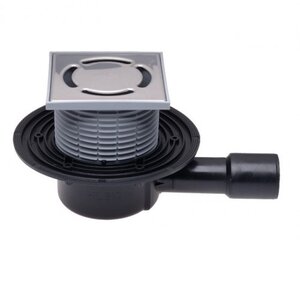 Изображение товара Трап для внутренних помещений Hutterer&Lechner HL510N горизонтальный, с решёткой в подрамнике 123х123мм