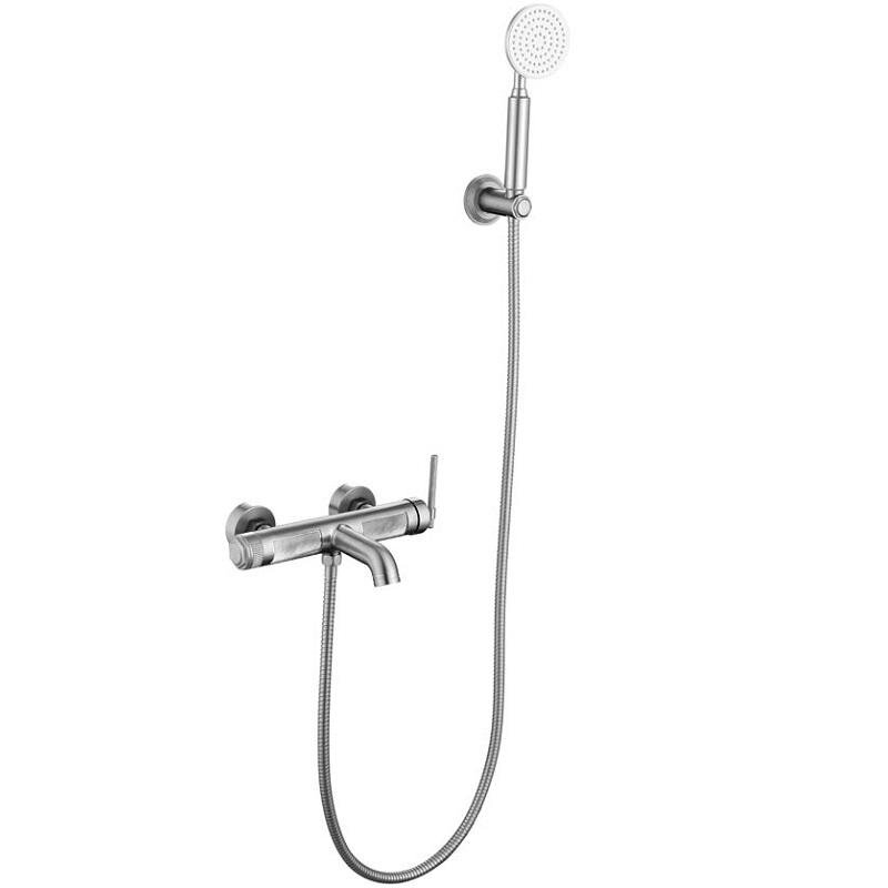 Изображение товара Смеситель Boheme 173-NB для ванны и душа с никелем брашированным Изображение товара Смеситель Boheme 173-NB для ванны и душа с никелем брашированным