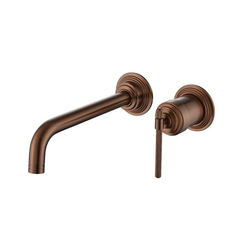 Изображение товара Смеситель для раковины Boheme Eterna 175-BRB, с внутренней частью, бронза брашированная