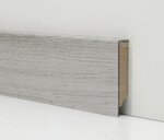 Плинтус Xtrafloor 343606, 240 x 6 см, Brio Oak 22917 - фото 1