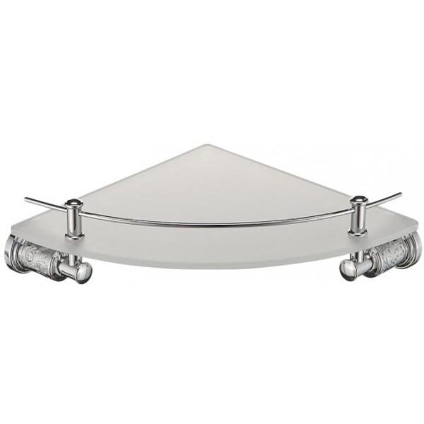 Изображение товара Полка Schein Carving 7065048 угловая стеклянная