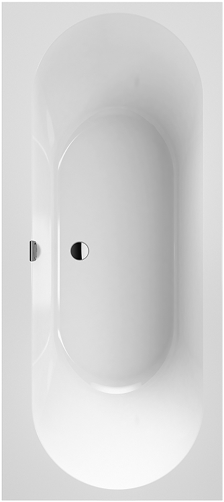 Изображение товара Ванна Villeroy&Boch Oberon 2.0 180x80 квариловая с бортиком и сливом Изображение товара Ванна Villeroy&Boch Oberon 2.0 180x80 квариловая с бортиком и сливом
