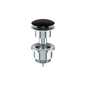Изображение товара Донный клапан Ceramicanova 70003MBnc, универсальный, цвет черный матовый