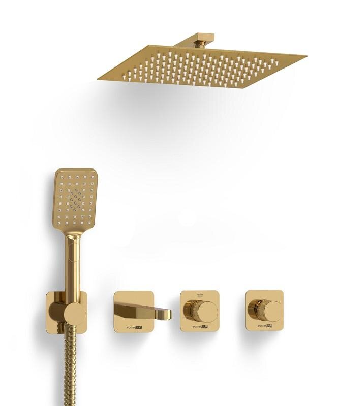Изображение товара Душевая система WasserKRAFT Ems 7600 A7651. 304. 305. 183. 256. 280. 197. 346 - золото PVD