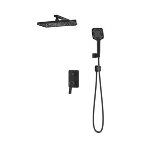 Изображение товара Душевая система Iddis Parker PARBL02i67P, цвет черный матовый