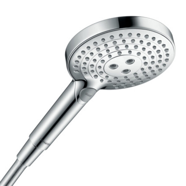 Изображение товара Ручной душ Hansgrohe 26014000 Raindance Select S 120 3jet PowderRain, хром Изображение товара Ручной душ Hansgrohe 26014000 Raindance Select S 120 3jet PowderRain, хром